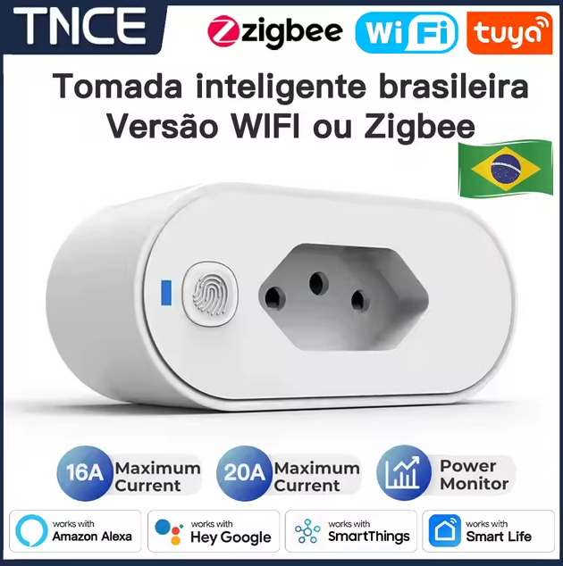 Plugue Inteligente Wi-Fi