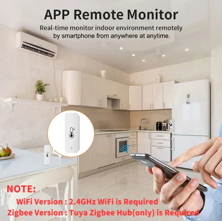 Sensor Inteligente de Temperatura e Umidade Wi-Fi