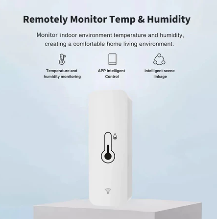 Sensor Inteligente de Temperatura e Umidade Wi-Fi